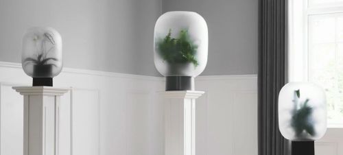Цветы в тумане: концептуальная ваза от немецких дизайнеров