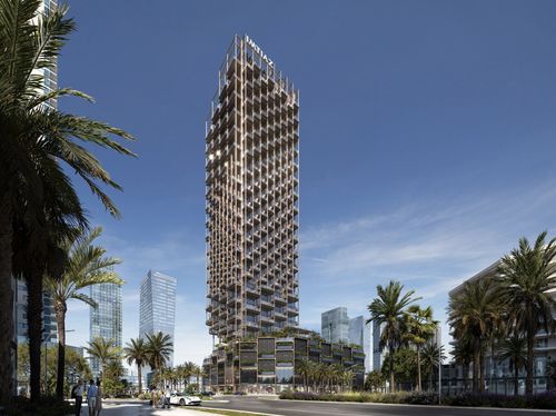 Zaha Hadid Architects представили Symphony Tower — житловий хмарочос у Дубаї, натхненний традиційними ремеслами ОАЕ