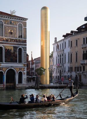 Golden Tower в Венеции: золотой маяк между небом, землей и человечеством