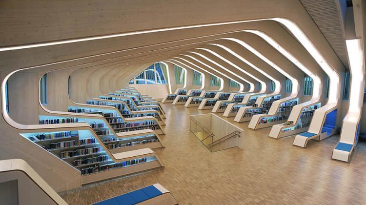Библиотека Веннесла (Vennesla Library), Норвегия