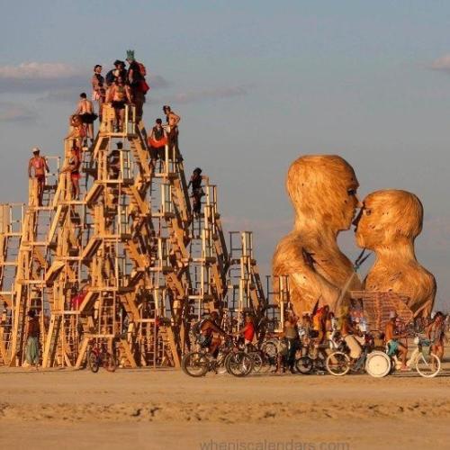 Burning Man 2017: конструкции и скульптуры