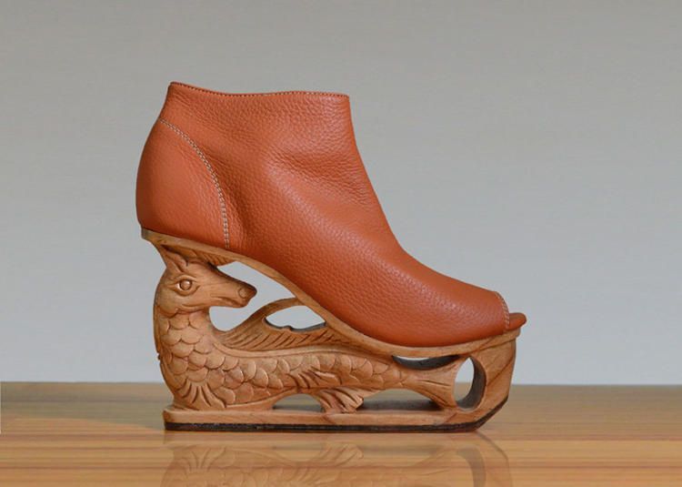 Искусство Востока в подошве женской обуви