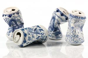 От чаш до банок. Коллекция Drinking Tea от китайского скульптора Лей Ксю