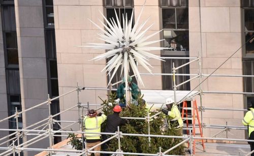 Даниэль Либескинд и Swarovski создали рождественскую звезду для Нью-Йорка