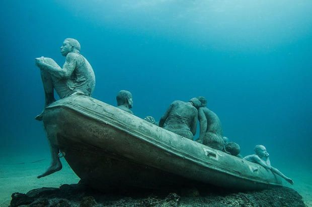 Museo Atlantico: первый европейский музей скульптуры на дне океана