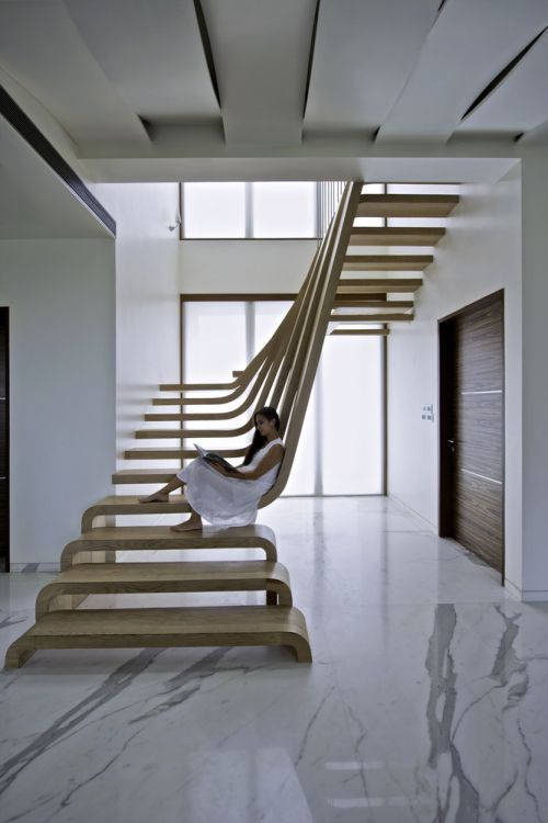 Дизайн лестниц: 15 вдохновляющих примеров 