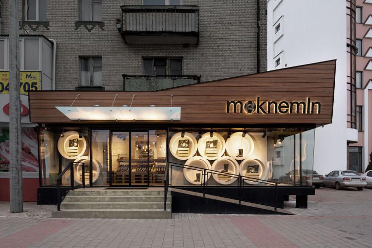Дизайн магазину Moknem in в Хмельницькому від Олени Самаріної