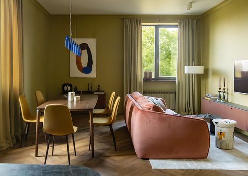 Сталінка на Берестейці: атмосферний проєкт від студії Faino decor