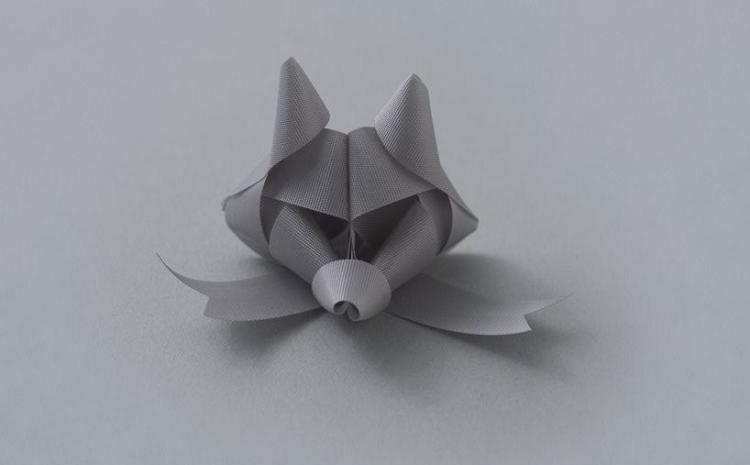 Новый уровень оригами: фигурки и маски из лент от японских мастеров