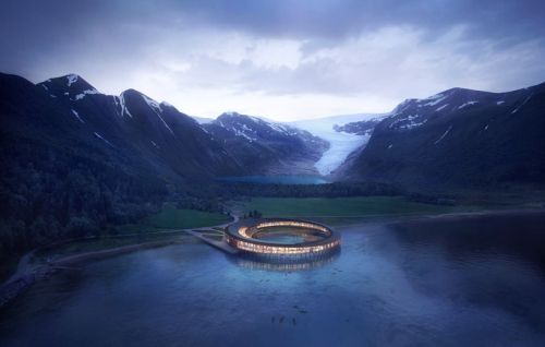 Отель Svart от бюро Snøhetta – первая в мире гостиница, которая вырабатывает энергии больше, чем потребляет 