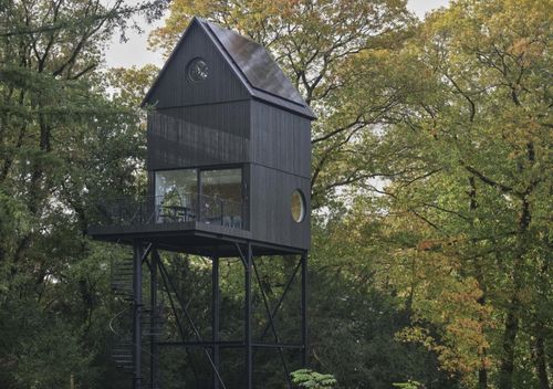 Будинок-гніздо для відпочинку на природі в Нідерландах