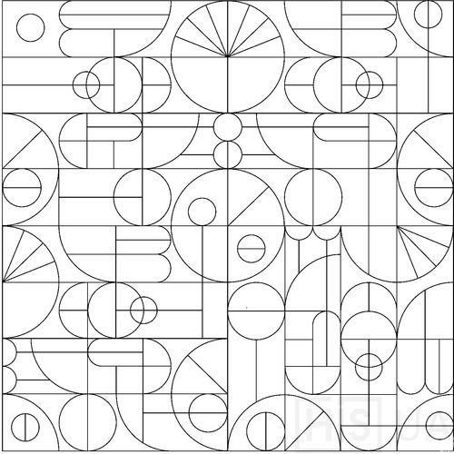 Обои Creative Geometry Pattern 3 - фото 2 | Черный+белый Обои Creative Geometry Pattern 3 - фото 2 | Черный+белый | Интернет-магазин дизайнерской и современной мебели для дома, кафе, баров и ресторанов - His.ua