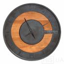 Бетонные часы LORI black wood - фото 2
