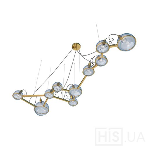 Люстра Cetus/Кит | Золото Люстра Cetus/Кит | Золото | Интернет-магазин дизайнерской и современной мебели для дома, кафе, баров и ресторанов - His.ua