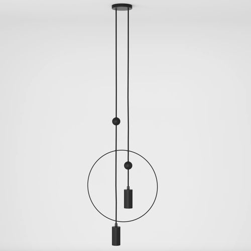 Подвесной светильник SUNDERLINE 2C BLACK - фото