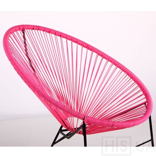 Уличный стул Maple розовый - фото 4