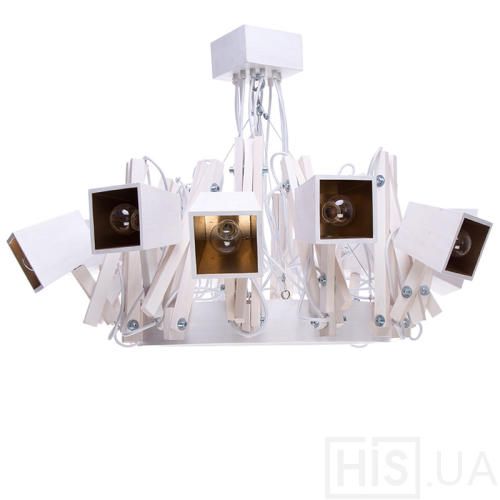 Люстра ТМ L12 - фото 2 | 01 White (Белый) Люстра ТМ L12 - фото 2 | 01 White (Белый) | Интернет-магазин дизайнерской и современной мебели для дома, кафе, баров и ресторанов - His.ua