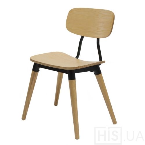 Стул Cool Wood деревянный чёрный каркас | Чёрный Стул Cool Wood деревянный чёрный каркас | Чёрный | Интернет-магазин дизайнерской и современной мебели для дома, кафе, баров и ресторанов - His.ua
