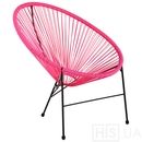 Уличный стул Maple розовый - фото 2