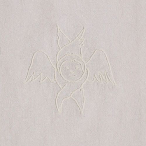 Постіль при Серафимі - біла з теракотовим кантом - фото 5