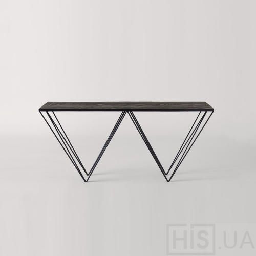 Консоль Hairpin C-01 | Чорний Консоль Hairpin C-01 | Чорний | Інтернет-магазин дизайнерскої та сучасної меблі для дому, кафе, барів та ресторанів - His.ua