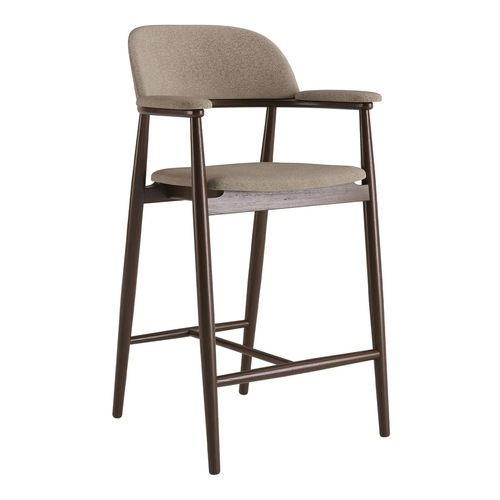 Стул полубарный Terra темный орех