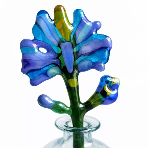 Скляна квітка Волошка - фото 2