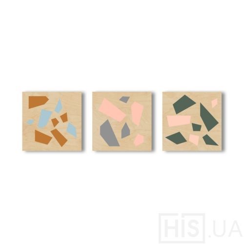 Декор Wood carpet mini Terrazzo | Натуральне дерево Декор Wood carpet mini Terrazzo | Натуральне дерево | Інтернет-магазин дизайнерскої та сучасної меблі для дому, кафе, барів та ресторанів - His.ua