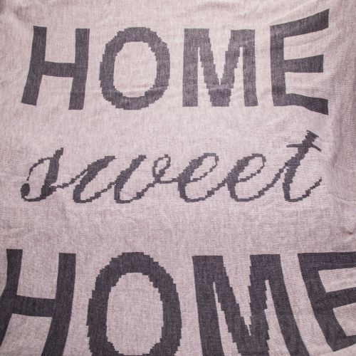 Плед с надписью HOME SWEET HOME - фото 3
