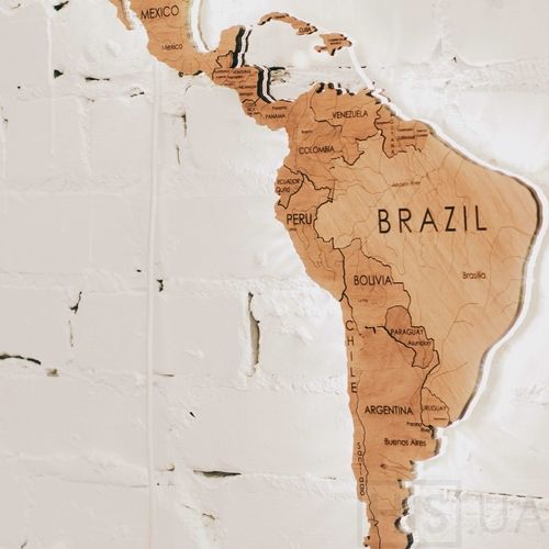 Карта мира размер M - фото 3