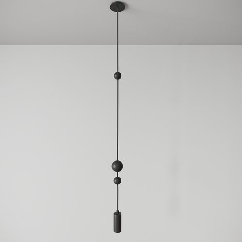 Підвісний світильник SUNDERLINE 1S BLACK - фото