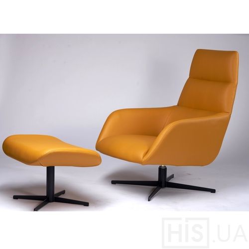Поворотне крісло Berkeley (світло-коричневе) - фото