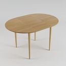 Стіл Eclipse розкладний ясень 100+40 - фото 4