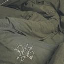 Постіль при Серафимі - зелена з молочним кантом - фото 2