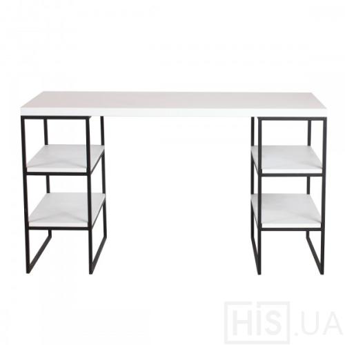 Рабочий стол Double Drommel Furniture - фото 2 | Белый Рабочий стол Double Drommel Furniture - фото 2 | Белый | Интернет-магазин дизайнерской и современной мебели для дома, кафе, баров и ресторанов - His.ua
