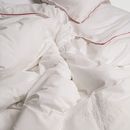 Постіль при Серафимі - біла з теракотовим кантом - фото 4