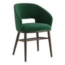 Стілець Dolphin темний горіх - фото 1