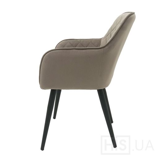 Кресло Antiba велюр (серый) - фото 3