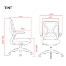 Компьютерное кресло TINT - фото 13