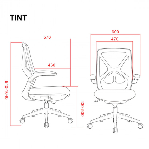 Компьютерное кресло TINT - фото 13