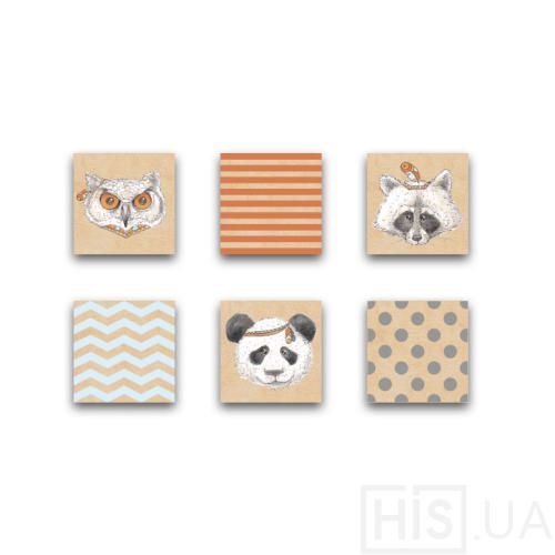 Декоративний набір Wood carpet Mini Kid - фото 3 | Бежевий Декоративний набір Wood carpet Mini Kid - фото 3 | Бежевий | Інтернет-магазин дизайнерскої та сучасної меблі для дому, кафе, барів та ресторанів - His.ua