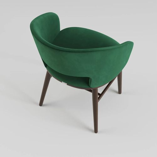 Стілець Dolphin темний горіх - фото 5