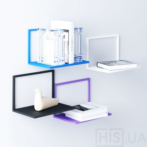 Комплект підвісних настінних полиць Mac (4 штуки) - фото 2 | Колір під замовлення Комплект підвісних настінних полиць Mac (4 штуки) - фото 2 | Колір під замовлення | Інтернет-магазин дизайнерскої та сучасної меблі для дому, кафе, барів та ресторанів - His.ua