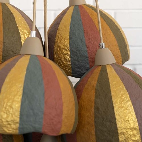 Подвесной светильник Grono 7 striped - фото 4