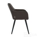 Кресло Antiba велюр (серо-коричневый) - фото 4
