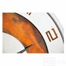Бетонные часы LORI white rust - фото 5