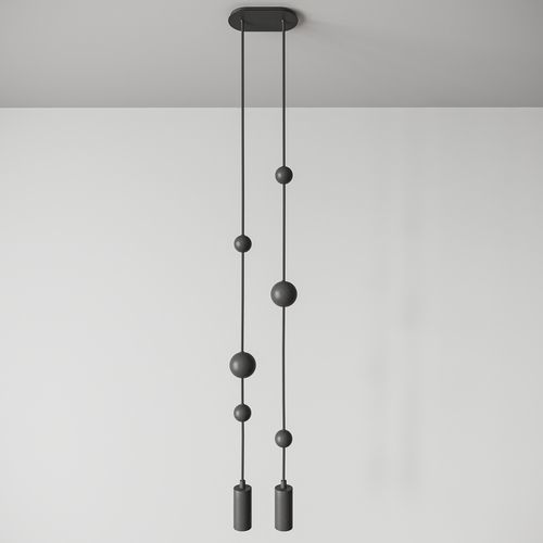 Підвісний світильник SUNDERLINE 2S BLACK - фото