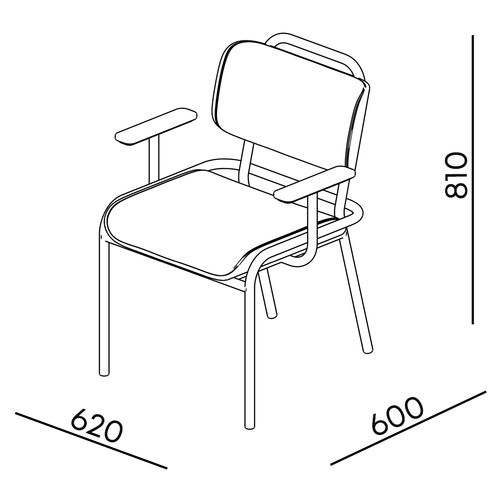 Стул Mod m2 - фото 11