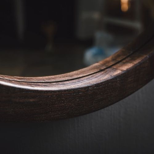 Дзеркало у дерев'яній рамі BLACK WATER - фото 2