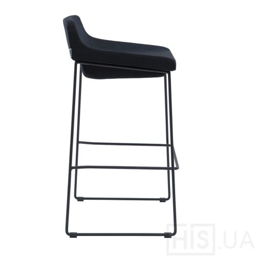 Напівбарний стілець Comfy (чорний) - фото 2